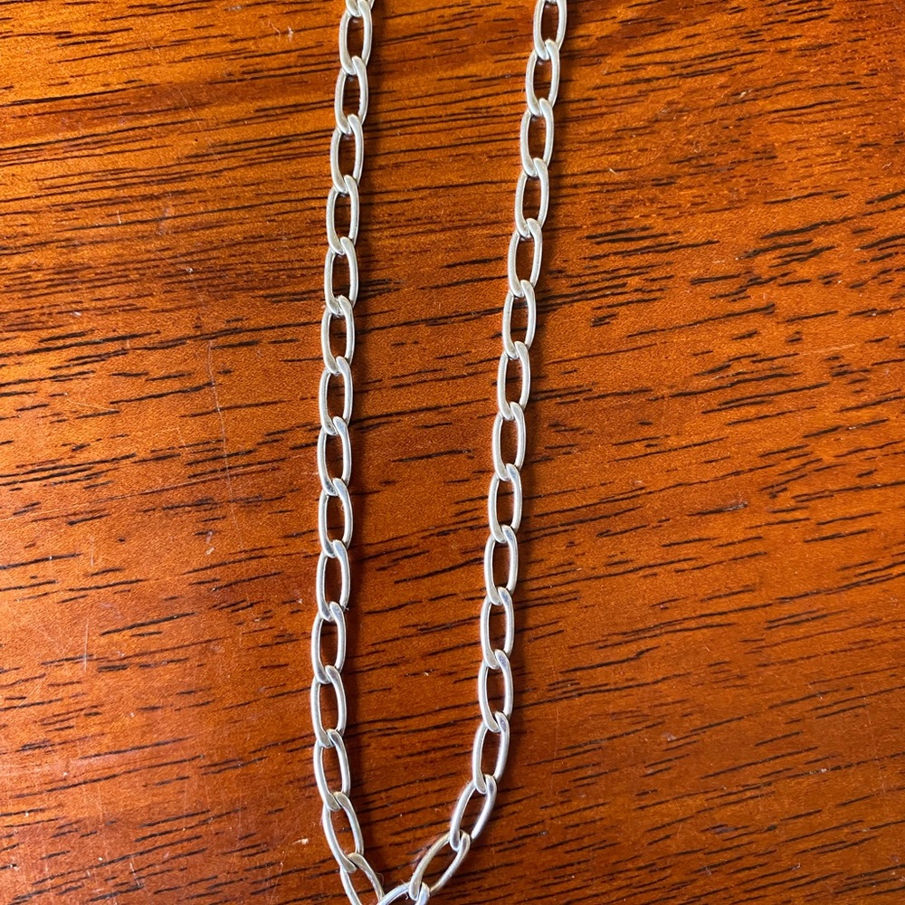 Kendra Scott Silver Chain Necklace
